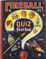 Fireball Xl5 Quiz Paint Book  #1966