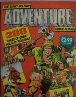 The Giant Holiday Adventure Comic Album