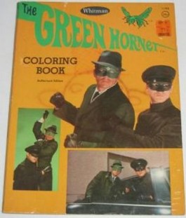 The Green Hornet Colouring Book #1966