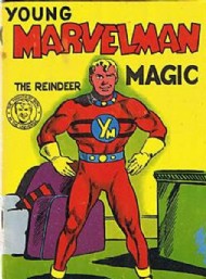 Young Marvelman Magic Painting Book  #1955