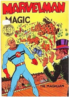 Young Marvelman Magic Painting Book #1955