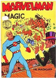 Young Marvelman Magic Painting Book  #1955