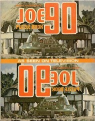 Joe 90 Puzzle Book  #1968