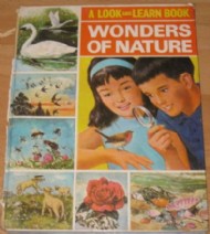 Look and Learn Book of Wonders of Nature  #1968