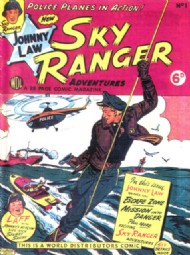 Johnny Law Sky Ranger Adventures 1955 #1