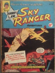 Johnny Law Sky Ranger Adventures 1955 #3