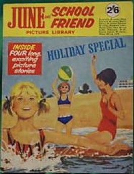June and School Friend Picture Library Holiday Special #1966