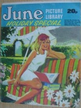 June and School Friend Picture Library Holiday Special #1974