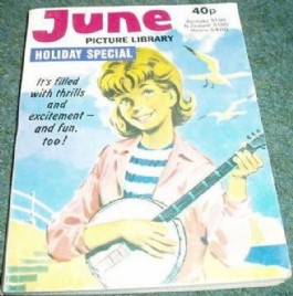 June and School Friend Picture Library Holiday Special #1980