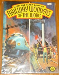 Look and Learn Book of Railway Wonders of the World 1974 #1974