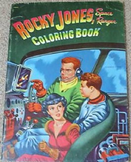 Rocky Jones Space Ranger Colouring Book