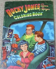 Rocky Jones Space Ranger Colouring Book 1951
