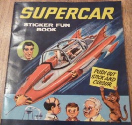 Supercar Sticker Fun Book