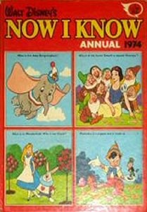 Walt Disney's Now I Know Annual #1974