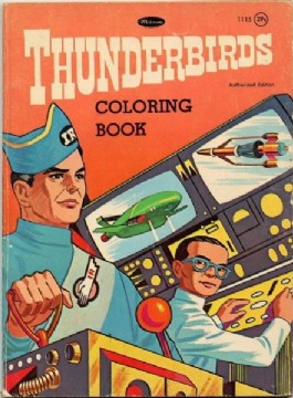 Thunderbirds Coloring Book #1968