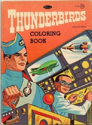 Thunderbirds Coloring Book  #1968