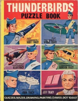Thunderbirds Puzzle Book #1966