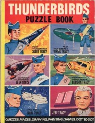 Thunderbirds Puzzle Book  #1966
