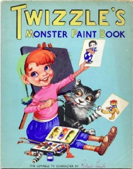 Twizzle Monster Paint Book #1959