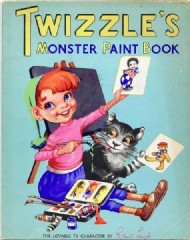 Twizzle Monster Paint Book  #1959