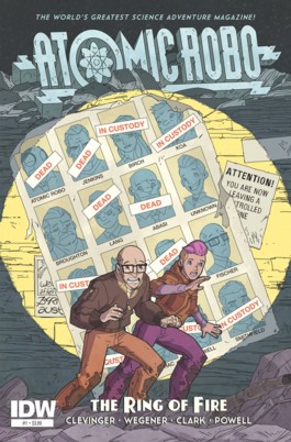Atomic Robo and the Ring of Fire #1