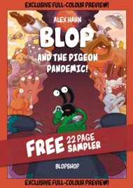 Blop and the Pigeon Pandemic (Colour preview) 2023 #0