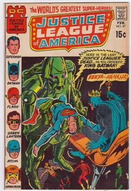 Justice League of America  (1st Series) #87