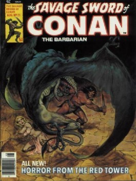 Savage Sword of Conan #21