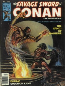 Savage Sword of Conan #25