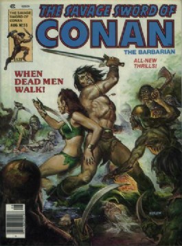 Savage Sword of Conan #55