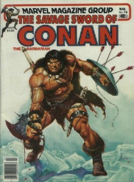 Savage Sword of Conan #74