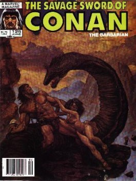 Savage Sword of Conan #125