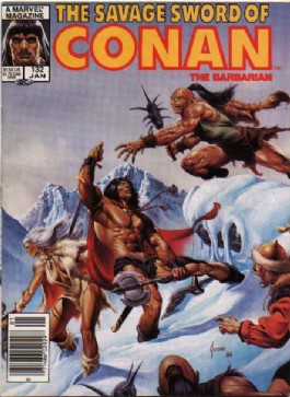 Savage Sword of Conan #132