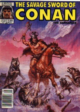 Savage Sword of Conan #136