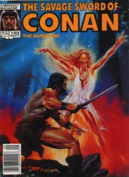 Savage Sword of Conan #140