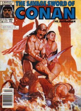 Savage Sword of Conan #145