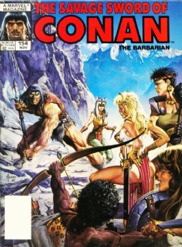 Savage Sword of Conan #154