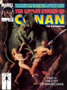 Savage Sword of Conan #204