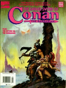 Savage Sword of Conan #218