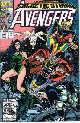 The Avengers (1st Series) #345
