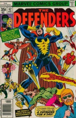 The Defenders (1st Series) #62