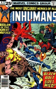 The Inhumans (1st Series) 1975 - 1977 #6