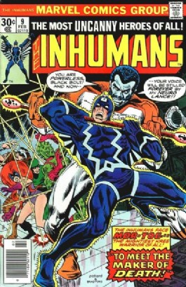 The Inhumans (1st Series) #9