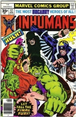 The Inhumans (1st Series) #12