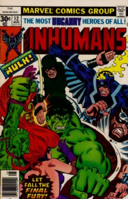 The Inhumans (1st Series) #12