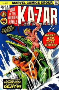 Ka-Zar (2nd Series) 1974 - 1977 #6