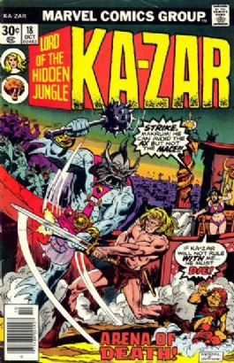 Ka-Zar (2nd Series) #18