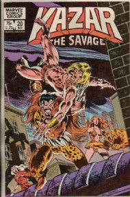 Ka-Zar the Savage 1981 - 1984 #20