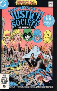 Last Days of the Justice Society of America Special 1986 #1