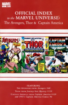 Official Index to the Marvel Universe: the Avengers, Thor and Captain America #2